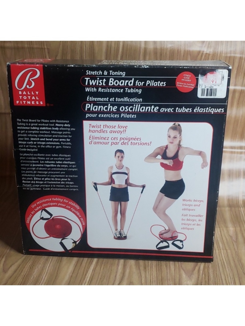 Bally Total Fitness Stretch & Toning Twist Board